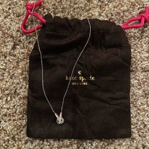 kate spade rabbit necklace